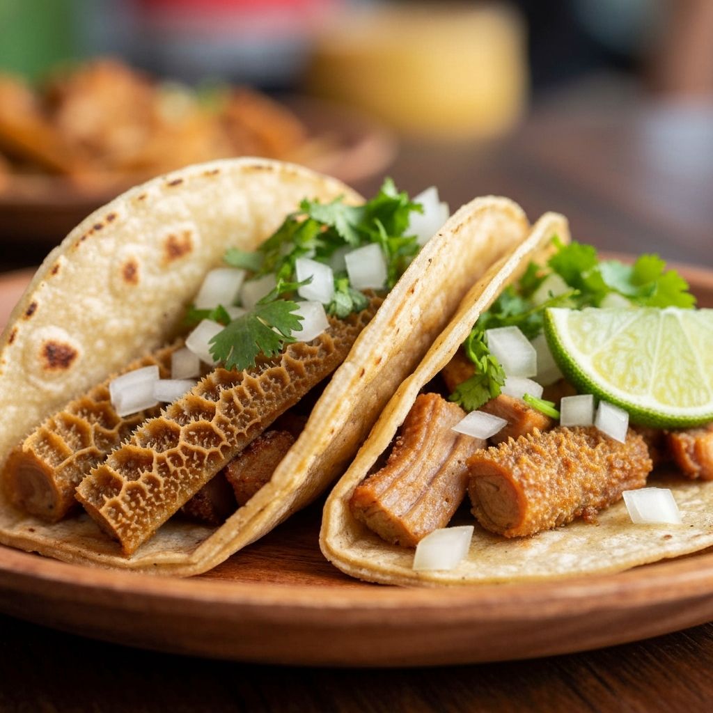Tacos de Harina de Tripa